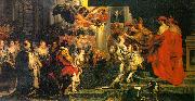 Peter Paul Rubens The Coronation of Marie de Medici oil